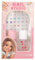 Depesche 13496 TOPModel diseño Beauty and Me, Set Esmalte Rosa, Top Coat Transparente y Varios Adhesivos para uñas, Multicolor, 1 Piece