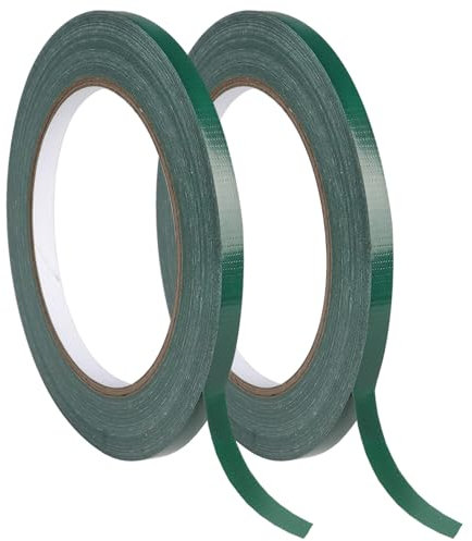 Maxqzin 2 Rolls Floral Tape for Fresh Flowers, Flower Tapes 0.25 Green Floral Tapes Waterproof Floral Tape 60 Yd Florist Tape Dark Green for Binding Fresh Flowers Craft