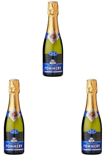 Pommery Champagne Brut Royal - 20cl (Lot de 3)