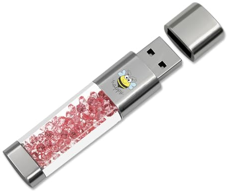 Techkey - Chiavetta USB da 64 GB, memoria esterna per foto, video, salvataggio dati, backup V1.85, ad alta velocità, con pollice, salto, hard disk