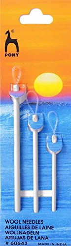 Pony Aluminium Wool Needles