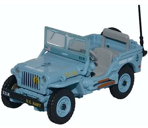 Oxford Diecast 1:76 Willys MB US Navy Seabees Collectable model 76WMB002