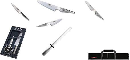 Global Set coltelli + Borsa Cuoco in Omaggio - COLTELLI ASIATICI