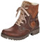 Rieker Damenschuhe Stiefel Schnürer Stiefelette Braun Freizeit, Schuhgröße:EUR 38