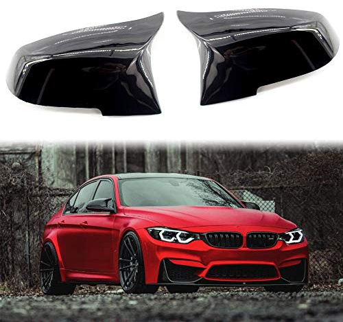 Rearview Mirror Shells Side Wing Mirror Cover Cap Bright Black Pair Fit For BMW F32 F30 F31 F33 F36
