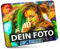 Bedrucktes Mauspad mit eigenem Foto und Text indivduell selbst gestalten - rutschfestes Stoff-Mousepad für Computer und Laptop - Rechteck - 23cm x 19cm - Stärke 1,5mm