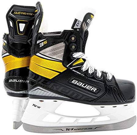 Bauer Supreme 3S Schlittschuhe Bambini, Weite :D, Skategröße YTH:9.0 YTH = 27.0