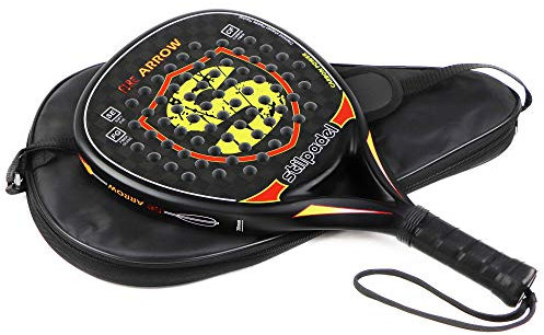 Racchetta da paddle in carbonio 12k a forma di diamante, con custodia