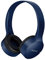 Panasonic Bluetooth Kopfhörer RB-HF420B (On-Ear, Quick-Charge, bis 50 h Akkulaufzeit, leichte Kopfhörer, Sprachsteuerung) blau