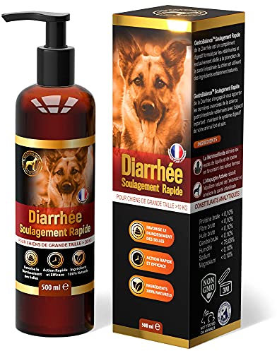 Traitement Anti diarrhée Chien - Soulagement diarrhée pour Chiens de Grande Taille > 10 kg (Français)