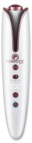 Cenocco a Appareils et Outils de Coiffure-boucleur Cheveux friser-Fer à Boucler Automatique Ionic Rechargeable sans Fil CC9094