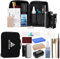 Skifavs Ski/Snowboard Wax Kit, Ski Tuning & Waxing Kit mit Wachsbügeleisen, Komplettes Basic Wax Set - Professionelles Tuning Equipment, All Temperature Wax, Base Cleaner, Bürste, Wachsschaber, P-tex,