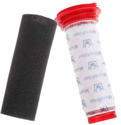 Quailitas Main Stick Vacuum Cleaner Filter 1 Washable Filter Stick, 1 Foam Filter, Bosch Athlet Vacuum Cleaner Foam Inserts for Vacuum Accessories and Filters