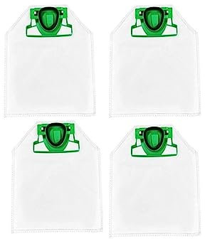 EtliN Compatibile con VK200 FP200 Parti compatibili con Vorwerk Folletto Filtro di Ricambio for Sacchetti for aspirapolvere 8 Sacchetti VK200+2 filtri HEPA+12 fragranze (Color : 4PCS)