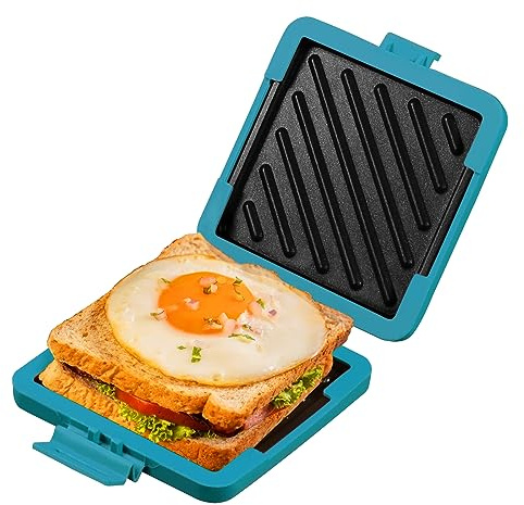MKYSAIL Microwave Sandwich Maker & Toaster,Microwave Grill,Panini Press