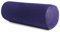 TIENDA EURASIA – Almohada Cervical Descanso, Multiusos, 60x20cm, Terciopelo Poliéster Liso, Cubierta Extraíble con Cremallera, Relleno Espuma de Poliuretano, Transpirable y Lavable (Morado)