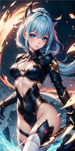 Diamond Painting Anime-Schönheit Diamant Painting Bilder 100x200cm Diamond Painting Erwachsene DIY Set 5D Anime Diamond Painting Bilder Diamant Painting Kinder DIY Malerei Kits Wand Dekor Geschenk