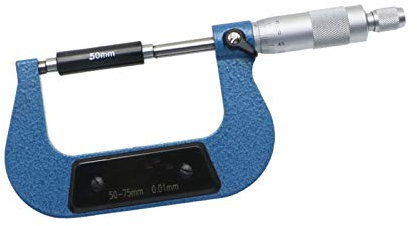 Bügelmessschraube Mikrometer 50-75 mm 0,01 mm Außendurchmesser 50-75 mm (Size : 75 100mm)