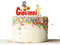 Cake Topper con nome Personalizzato in plexiglass decorazione per torta personaggio a scelta personalizzabile per festa a tema compleanno bambini ragazzi (Curioso Come George)