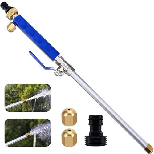 FCS Bathroom Jet Nozzle Hochdruck-Hochdruckreiniger, Hochdruckschlauch Düsen-Hochdruckreiniger Stab Gartenschlauchende, Hochdruck Hochdruckreiniger Sprühlanze mit Jet Nozzles