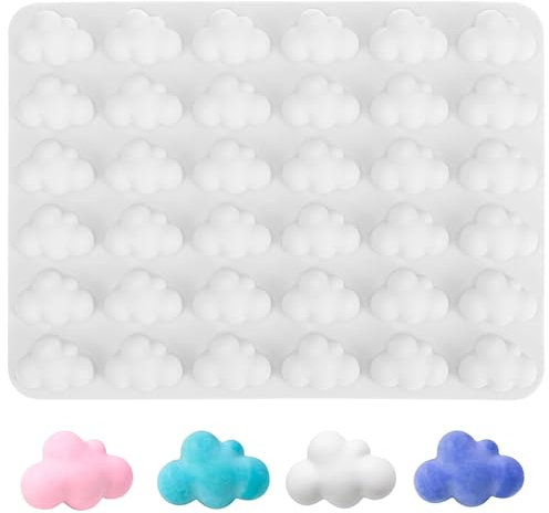 Cabilock Moules en silicone en forme de - Moule à chocolat - à glaçons - à bonbons - à pâte en caoutchouc - Pour gâteau fondant 3D - à bougie adhésif - Outils de cuisson