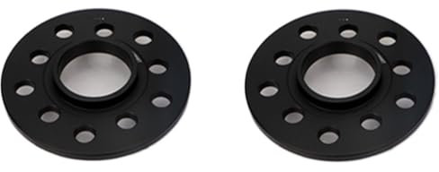 VVBNIN Kompatibel Mit E46 E30 E36 E90 E91 E92 E93 E81 E82 E87 E88 Z3 E36 Z4 E85 E86 Hubcentric-Radabstandshalter-Adapter 2 Stück 3/5/8/12/15/20 Mm PCD 5 X 120 72,56 Mm Spurplatten(12mm)