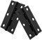 HAWILLOSCH 2St kleines Scharnier slico fördern planen schuh halterung schueregale Glatt blak Scharniere für Türen kleine Scharniere Innentürscharniere Türscharniere aus Metall Eisen Black