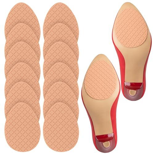 SULPO 12 Stück Gummi Sohlen für Schuhe - UItra Stark - Schuhsohlen Reparatur - Kleber für Schuhsohlen, Selbstklebend Sohle Protektoren - rutschfeste Gummi Sohlen zum aufkleben - Schuhsohlenkleber