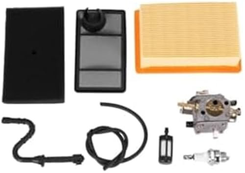 XEBRAD Kit de Mise au Point du carburateur de Tondeuse à Gazon avec Filtre à air, for tronçonneuse à béton STIHL TS400 TS 400 HS-274E 4223-120-0600 kit de Filtre à air pour Machines de Jardin