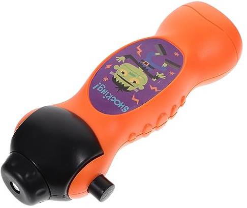 TOYANDONA Mini Projector Flashlight for Educational Cartoon Projection Lightweight and Portable Design Bright LED Lights for Early Learning and Play