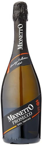 Mionetto Prosecco Spumante DOC Treviso Extra Dry Wine, 75 cl (Pack of 6)