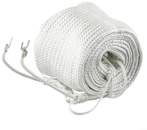 Nastro riscaldante in fibra di vetro di grado industriale, 220 V, progettato per un affidabile isolamento di tubi e serbatoi (30 mm)