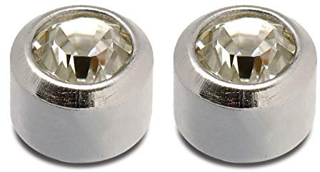 Caflon Official Blu Ear Piecing Studs Stainless Steel Birthstone (1 Pair)