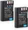 2xBlumax Akku für Nikon EN-EL9 Li-Ion 1100 mAh