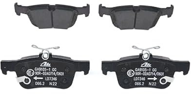 ATE CERAMIC Bremsbelagsatz hinten 13.0470-7346.2