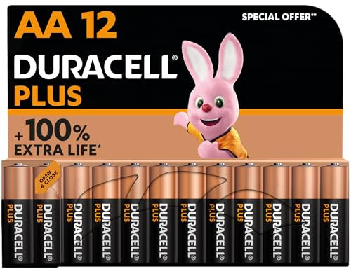 Batterij duracell plus aa 12st promo