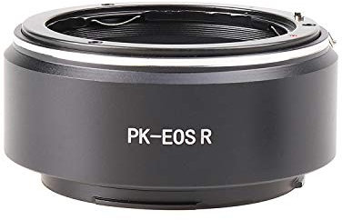 Fotga Objektivadapter für Pentax PK K Mount Objektiv an Canon EOS R RF Mount Serie EOS R RP R5 R6 R5C R7 R10 DSLR Kamera