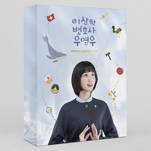 Extraordinary Attorney Woo OST 2022 Korea ENA Drama O.S.T+1ea Folded Poster(First Press Only!!) K-POP SEALED