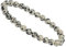 ELEDORO Stretch Armband aus echten Edelstein-Perlen (6mm) – Perlenarmband für stilvolle Eleganz (Dalmatiner Jaspis)