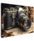 MuchoWow© Impression sur Toile Decoration Murale Peinture 80x60 cm Tableaux Decoratifs Muraux Déco Chambre Tableau Salon Vintage - Appareil photo - Papier - Vieux