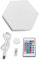 Hex Lights RGB Berührungsempfindliches Quantum-Licht, Energiesparend, Fernbedienung, Farbige LED, Einzelne, Stilvolle Hex-Wandleuchte für Schlafzimmer, Kinderzimmer, Flur,