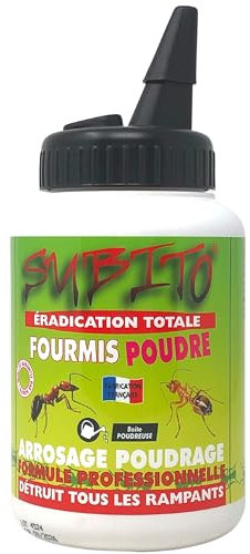 Anti Fourmis, poudre contre les fourmis | Anti-fourmis puissant intérieur et extérieur, anti fourmi | Fourmicide antifourmis, piege/répulsif fourmis maison (200G)
