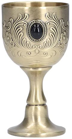 Calice Royal des Rois Calice Saint, Gobelets En Or Gobelets Royaux Coupes Médiévales En Laiton Vintage Calice Doré Gobelet Home Bar Fournitures De Fête De Mariage