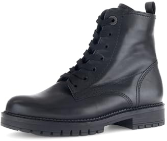 Gabor Damen Combat Boots, Frauen Stiefeletten,Komfortable Mehrweite (H)