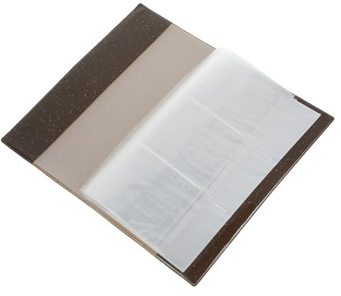 HAPINARY Ticketbuch Aus Ds Pvc-material Für Sichere Aufbewahrung Von Fotos Postkarten Tickets Und Verschleißfestes Und Organisiertes Sammelheft Für Konzertliebhaber