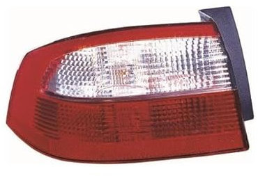 EDA PREMIUM auto Rückleuchte, Rücklicht, Heckleuchte Links 87996 passend für RENAULT LAGUNA II G 2001-2005, H/B, außen, ECE