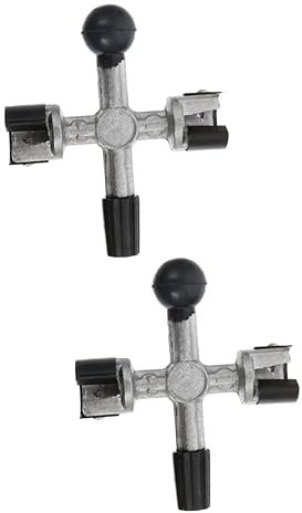 SEWOART 2Pcs Spazzola Della Batteria Batteria Per Auto Kit Di Pulizia Batteria Post 4-Way Raschietto Terminale Della Batteria Pulitore Del Terminale Della Batteria Pulitore Della Batteria