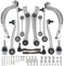DOCAS 14 Stück Reparatursatz, Querlenkersatz kompatibel mit Audi A4 B8 A5 8T3 8F7 8TA A6 C7 Q5 8RB ab 2011/08 8K0407151F 8K0407152F 8K0407693AD 8K0407694AD