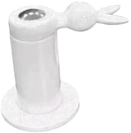 LOVIVER Toilet Cover Fixer Toilet Seat Fixer Installation Parts Household DIY Anti Drop Hook Toilet Seat Handle Toilet Cover Lifter, White