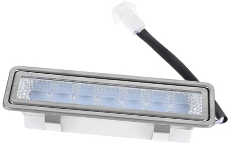 Alipis LED Leuchte für Dunstabzugshauben und Integrierte Kochfelder mit 12v Spannung Blendfreier Küchenbeleuchtung Glas und Abs Alloy Material für Moderne Küchen